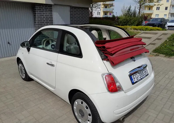 fiat 500 tykocin Fiat 500 cena 19900 przebieg: 165730, rok produkcji 2010 z Tykocin